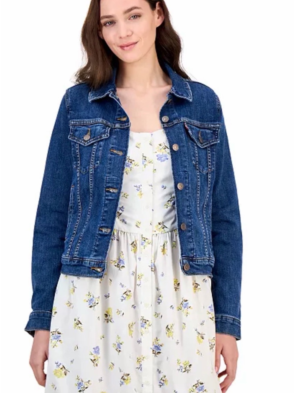 Levi's Dark Blue Women's Denim Jacket